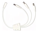3-Way LED Light Harness Cable 12VDC White