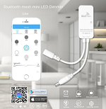 Dimmer Bluetooth Mesh Mini Controller 9-24V 1 Channel 6A 72W