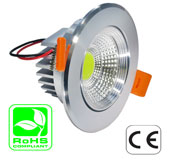 Downlight 3 Watt MCOB LED 100-240VAC