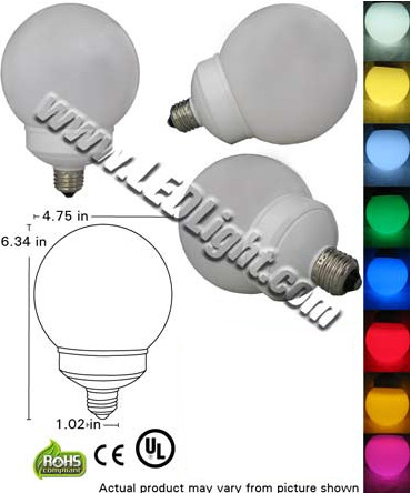 dubbele Inefficiënt zwaartekracht 4 Watt LED Light Bulb E26/E27 120VAC - Household - LEDLight