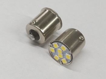 63 LED Bulb 6 to 7 Volt BA15S Base - Automotive - LEDLight