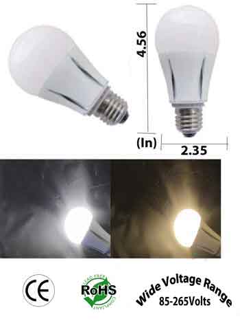 Absoluut Editie Herhaal E26 LED Bulb 8 Watt A19 85-265 VAC E27 NCNRNW - Household - LEDLight
